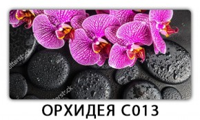Стол раздвижной Трилогия с фотопечатью Орхидея R041 в Озерске - ozersk.ok-mebel.com | фото 11