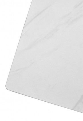 Стол VASTO 180 MARBLES KL-99 Белый мрамор матовый, итальянская керамика/ черный каркас, ®DISAUR в Озерске - ozersk.ok-mebel.com | фото 7
