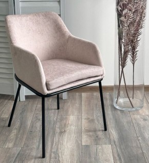 Стул АЛИСТЕР, цвет RAIN 2 какао велюр / черный каркас М-City в Озерске - ozersk.ok-mebel.com | фото 3