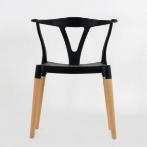 Стул Barneo N-218 Wishbone интерьерный кухонный черный в Озерске - ozersk.ok-mebel.com | фото 3