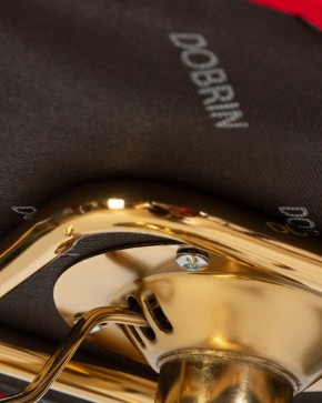 Стул барный DOBRIN CHARLY GOLD, красный велюр (MJ9-45) в Озерске - ozersk.ok-mebel.com | фото 10