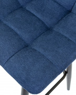 Стул барный DOBRIN NICOLE, черные матовые ножки, синяя ткань (UF860-14B) в Озерске - ozersk.ok-mebel.com | фото 8