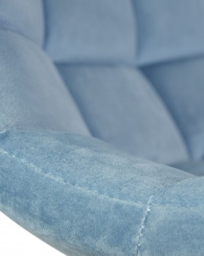 Стул барный DOBRIN TAILOR WHITE, пудрово-голубой велюр (MJ9-74) в Озерске - ozersk.ok-mebel.com | фото 8