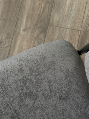 Стул ДИЛЛ, цвет RAIN 17 серый, велюр / черный каркас М-City в Озерске - ozersk.ok-mebel.com | фото 5