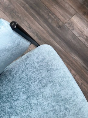 Стул ДИЛЛ, цвет RAIN 7 бриз, велюр / черный каркас М-City в Озерске - ozersk.ok-mebel.com | фото 4
