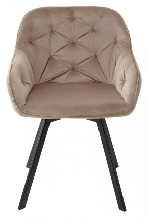 Стул GALE 360 град. поворот. BLUVEL-40 BEIGE, велюр/ черный каркас, М-City в Озерске - ozersk.ok-mebel.com | фото 6