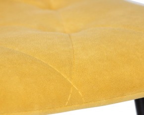 Стул обеденный DOBRIN CHILLY ROMBO, Горчичный Simple 15, основание черное в Озерске - ozersk.ok-mebel.com | фото 10
