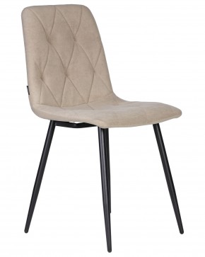 Стул обеденный DOBRIN CHILLY ROMBO, Капучино Simple 05, основание черное в Озерске - ozersk.ok-mebel.com | фото 2