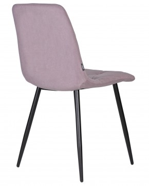 Стул обеденный DOBRIN CHILLY ROMBO, Лавандовый Simple 48, основание черное в Озерске - ozersk.ok-mebel.com | фото 4