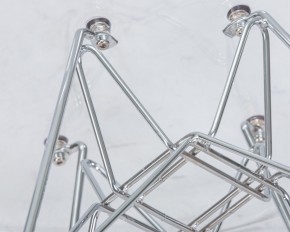 Стул обеденный DOBRIN DSR CASPER, ножки хром, цвет прозрачный в Озерске - ozersk.ok-mebel.com | фото 10