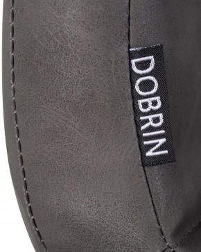Стул обеденный DOBRIN MARK, черные ножки, серая антрацитовая винтажная экокожа (RU-08) в Озерске - ozersk.ok-mebel.com | фото 9