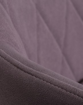 Стул обеденный DOBRIN ROBY, ЭМАЛЬ ЧЕРНЫЙ МУАР велюр Catania Lavender в Озерске - ozersk.ok-mebel.com | фото 10