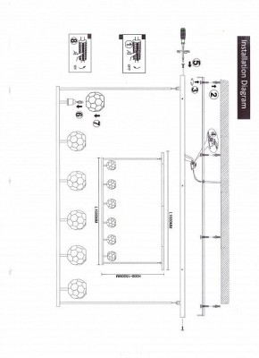 Светильник на штанге Imperiumloft RH Boule De Cristal Linear 40,1222 в Озерске - ozersk.ok-mebel.com | фото 11