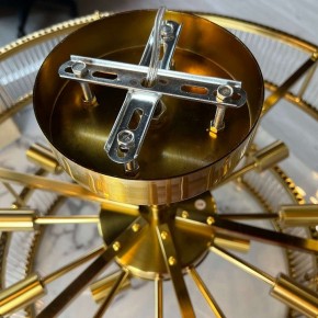 Светильник на штанге Imperiumloft RH Marais Round Chandelier 40,2668 в Озерске - ozersk.ok-mebel.com | фото 15