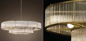 Светильник на штанге Imperiumloft RH Marais Round Chandelier 40,2668 в Озерске - ozersk.ok-mebel.com | фото 2