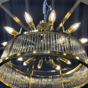 Светильник на штанге Imperiumloft RH Marais Round Chandelier 40,2668 в Озерске - ozersk.ok-mebel.com | фото 5