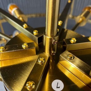 Светильник на штанге Imperiumloft RH Marais Round Chandelier 40,2668 в Озерске - ozersk.ok-mebel.com | фото 5