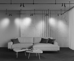 Светильник на штанге Maytoni Focus Led TR144-1-5W4K-W-B в Озерске - ozersk.ok-mebel.com | фото 5