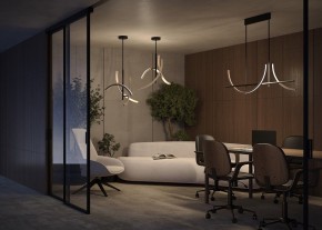 Светильник на штанге Maytoni Wabi MOD428PL-L20BK в Озерске - ozersk.ok-mebel.com | фото 5
