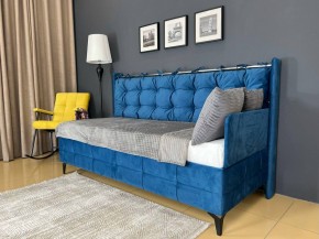 СВЕТЛАНА 3 Кровать линейная (Синий) в Озерске - ozersk.ok-mebel.com | фото 2