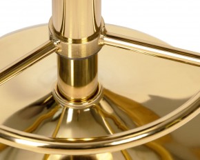 Табурет барный DOBRIN BRUNO GOLD, бежевый велюр (MJ9-10) в Озерске - ozersk.ok-mebel.com | фото 4