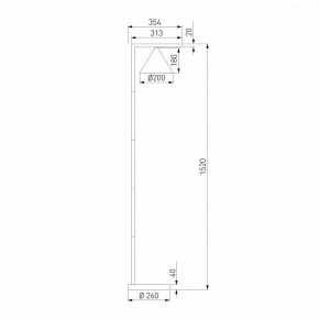 Торшер Elektrostandard Bevel a068473 в Озерске - ozersk.ok-mebel.com | фото 2