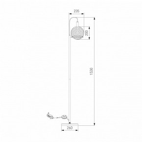 Торшер Eurosvet Gemini 80492/1 черный в Озерске - ozersk.ok-mebel.com | фото 4