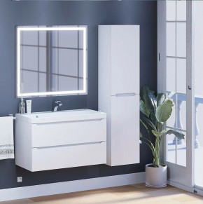 Тумба под раковину Uperwood Tanos 100 см, подвесная, белая матовая в Озерске - ozersk.ok-mebel.com | фото 11