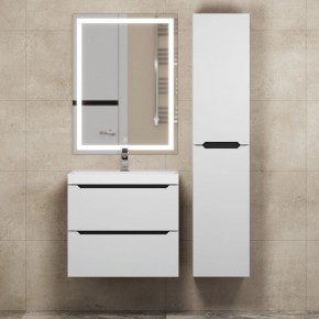 Тумба под раковину Uperwood Tanos 60 см, подвесная, белая/графит в Озерске - ozersk.ok-mebel.com | фото 13