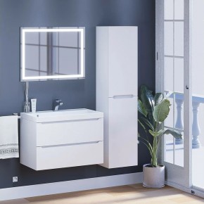 Тумба под раковину Uperwood Tanos 80 см, подвесная, белая матовая в Озерске - ozersk.ok-mebel.com | фото 11
