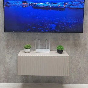 Тумба подвесная под ТВ LINES MTV1-MA 750 Бежевый (Леда-М 10.1.5) в Озерске - ozersk.ok-mebel.com | фото 5