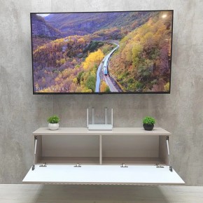 Тумба подвесная под ТВ LINES MTV4-MA 1150 Бежевый (Леда-М 10.1.5) в Озерске - ozersk.ok-mebel.com | фото 3