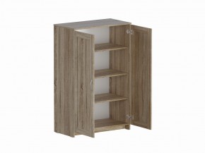 Тумба СИРИУС двухдверная высокая, цвет Дуб Сонома в Озерске - ozersk.ok-mebel.com | фото 3