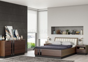 МАГНОЛИЯ Тумбы (комплект 2 шт) Дерево/орех в Озерске - ozersk.ok-mebel.com | фото 3