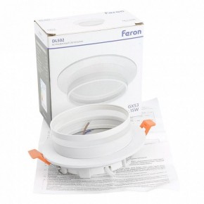 Встраиваемый светильник Feron DL502 51089 в Озерске - ozersk.ok-mebel.com | фото 9