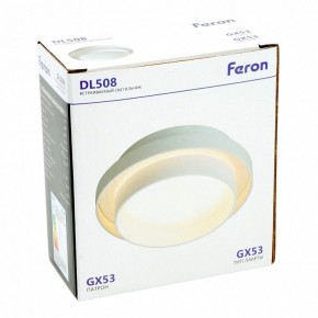 Встраиваемый светильник Feron DL508 51668 в Озерске - ozersk.ok-mebel.com | фото 7