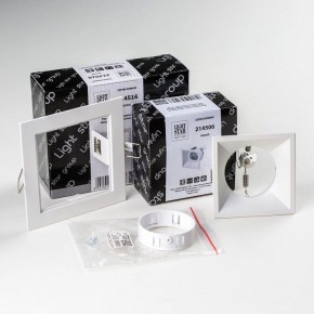 Встраиваемый светильник Lightstar Domino D51606WMOD в Озерске - ozersk.ok-mebel.com | фото 3