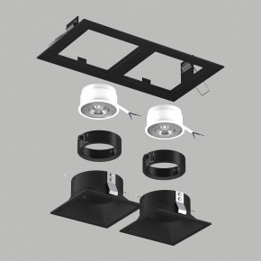 Встраиваемый светильник Lightstar Domino D5270707BMOD в Озерске - ozersk.ok-mebel.com | фото 3