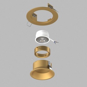 Встраиваемый светильник Lightstar Domino D61303GMOD в Озерске - ozersk.ok-mebel.com | фото 3