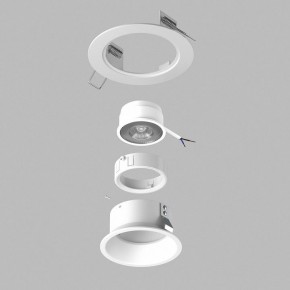 Встраиваемый светильник Lightstar Domino D61606WMOD в Озерске - ozersk.ok-mebel.com | фото 3