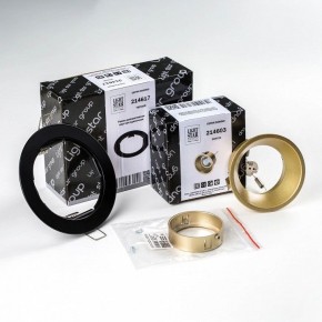 Встраиваемый светильник Lightstar Domino D61703GMOD в Озерске - ozersk.ok-mebel.com | фото 2