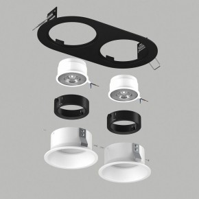 Встраиваемый светильник Lightstar Domino D6570606BMOD в Озерске - ozersk.ok-mebel.com | фото 3