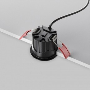 Встраиваемый светильник Maytoni Alfa LED DL043-01-10W2.7K-RD-B в Озерске - ozersk.ok-mebel.com | фото 9