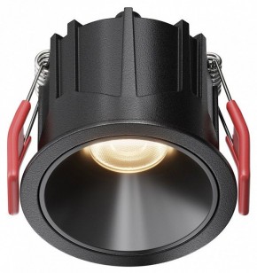 Встраиваемый светильник Maytoni Alfa LED DL043-01-10W3K-RD-B-1 в Озерске - ozersk.ok-mebel.com | фото