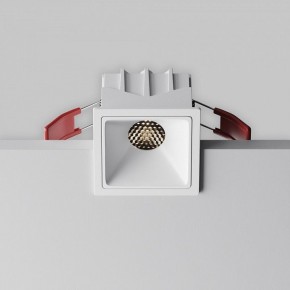 Встраиваемый светильник Maytoni Alfa LED DL043-01-10W4K-SQ-W-1 в Озерске - ozersk.ok-mebel.com | фото 3