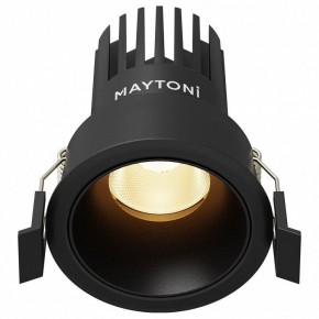 Встраиваемый светильник Maytoni Dip DL115-10W-2.7K-B в Озерске - ozersk.ok-mebel.com | фото