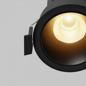 Встраиваемый светильник Maytoni Dip DL115-10W-2.7K-B в Озерске - ozersk.ok-mebel.com | фото 10