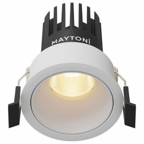 Встраиваемый светильник Maytoni Dip DL115-10W-2.7K-W в Озерске - ozersk.ok-mebel.com | фото 2