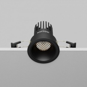 Встраиваемый светильник Maytoni Dip DL115-10W-4K-B в Озерске - ozersk.ok-mebel.com | фото 7