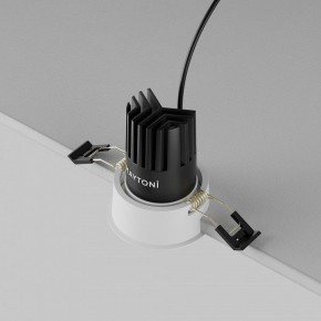 Встраиваемый светильник Maytoni Dip DL115-10W-4K-W в Озерске - ozersk.ok-mebel.com | фото 6